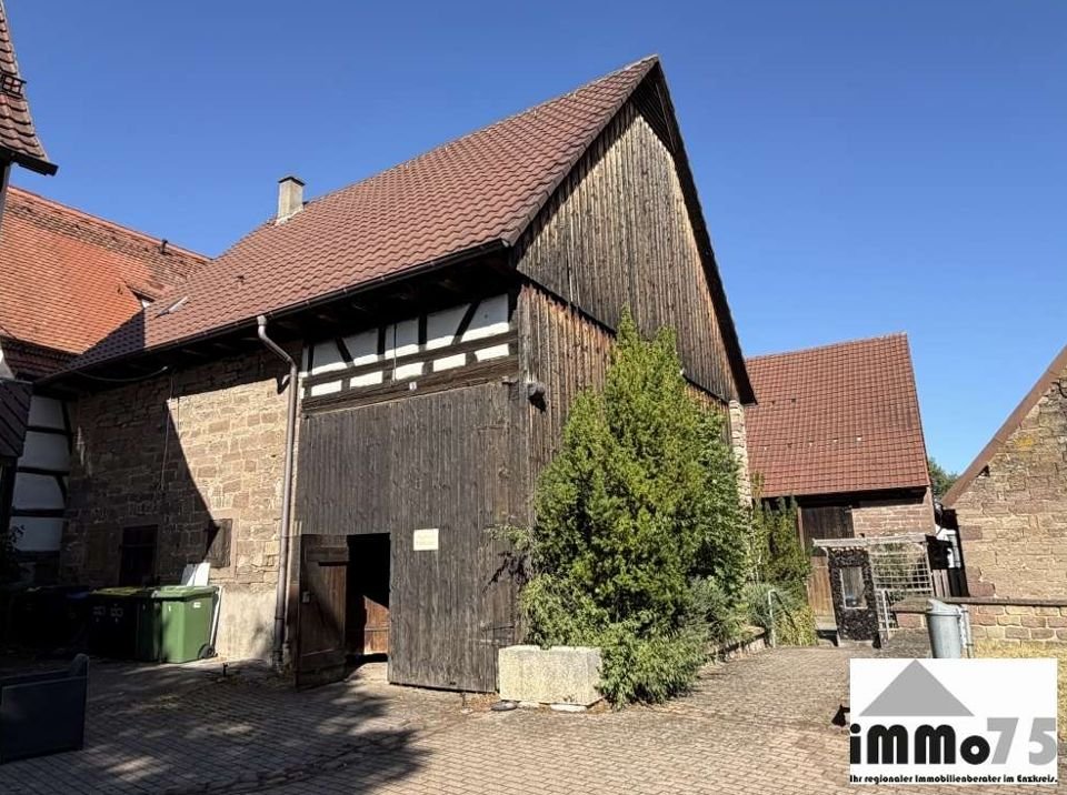 Einzelgarage in Ötisheim: Außenansicht